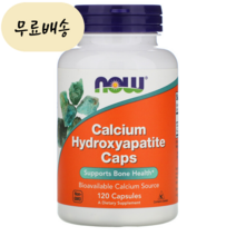 이롭가게 나우(NOW) 칼슘 500mg 수산화인회석 120정