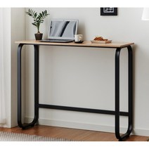 DIY 높은 라운드 스틸다리 홈카페 바테이블 1200 아일랜드형 고급 부엌 BAR