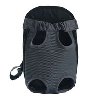 강아지 이동가방 백팩 애견 펫백 반려견 슬링백 이동장 소형견 반려동물 캐리어 고양이, 은회색 망사