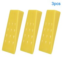 안전 벌목용 5 인치 웨지 3 개 떨어짐 절단 전기 톱 H99F, 01 YELLOW, 01 YELLOW