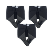 럭키 안전모 방한패딩 귀덮개 블랙 LK-007, 6개