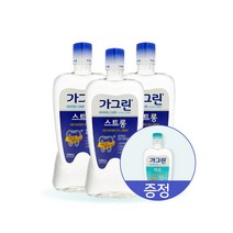 동아제약 가그린 스트롱 750ml x 3개 + 100ml 증정, 단품
