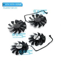 [해외] Evga gtx1080 gtx1070 sc 그래픽 비디오 카드 냉각 팬용 새 원본, 1set GTX1070 fan