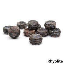 천연 크리스탈 스톤 디스플레이 스탠드 홀더 30MM 구 공베이스 에그 축구 배구 데스크탑 장식품, 1PC, Rhyolite