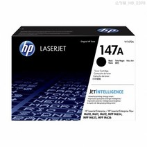 HP LaserJet Enterprise M610dn 정품토너 검정 10500매(NO.147A), 1개