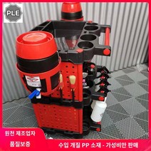 트롤리 미용실 자동차 멀티수납 카트 도구 세차장, 3단카트 신상+4개걸이판+분장통