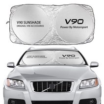 자동차 앞 유리 차양 커버 볼보 AWD C30 C70 S60 S80 S90 T6 V40 V50 V60 V70 V90 XC40 XC60 XC70 XC90 자, 10 For V90