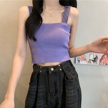 여름 나시 느낌 티셔츠 이너 하늘비즈 A31 I952J178