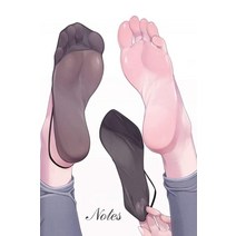 Notebook with socks for notes [Paperback]