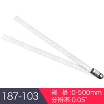 에서 수입한 각도로 수 만척 할 수 있는 각도기도 목공 직각자 90도이다. 각도측정-24231, 04.187-1030-500mm (스테인레스 스틸