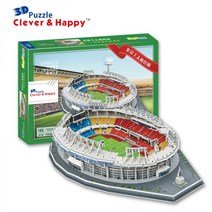 축구 경기장 스타디움 18종 모형 맨유 아스날 첼시 밀란 레알 축구장 만들기 DIY, 04