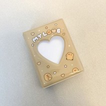 3인치 사진 앨범 동물 토끼 곰 그림 보관 케이스 40구 폴라로이드 사진첩 포토북 대용량, a2