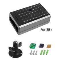 라스베리파이 Rasberry PI 코딩 미니PC 라즈베리 파이 3B +/ 4 모델 B AB, 02 Bracket Kit for 3B