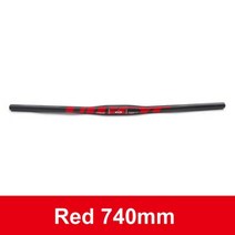 자전거 핸들바 손잡이 드롭바 라이저바 중국 ULLICYC 유명 브랜드 Ullicyc 탄소 MTB 핸들 바 평면 또는 상승 31.8*580/600/620/640/660/680/700, Red-flat-740mm