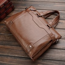 아이엠몽 남성 클래식 가죽 비즈니스 대용량 수납 서류 가방 케이스 핸드백 탐다오