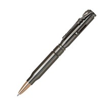 황동 총알 모양 볼펜 라이플 디자인 클립 건메탈, Gun Metal