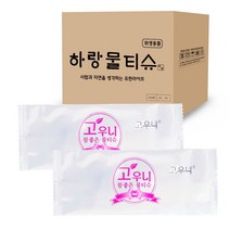 고우니물티슈 40g 400개 업소용 일회용 물티슈 자체생산 카페