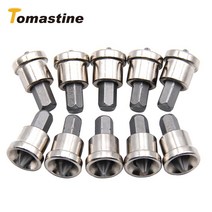 앙카드릴 앙카드릴비트 함마드릴 10pcs 25mm 건식 벽체 스크루 드라이버 짧은 깊이 정지 석고 보드 육각 생크 정지 나사 목공 석고 보드 위치