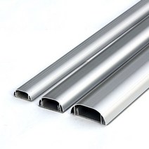 대한 몰드 사각 고강도 알루미늄 pvc 랜 벽면 바닥 몰딩 쫄대 전선 케이블 선정리 1m, 04.알루미늄 몰드 - 4호 50x20 (알루미늄)