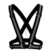 바이크 야간라이딩 조끼오토바이 자켓 액세서리 레드 불 레이싱 의류 신체 안전 반사 보호대 메쉬, 01 Black