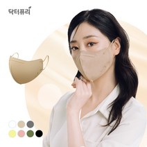 닥터퓨리 KF80 비키 새부리형 황사마스크 10매입, 대형(10매입), KF80 비키 옐로우