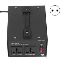 스텝 업 전력 변압기 500W 헤비 듀티 전압 변환기 출력 조절 가능 110V-220V 220V-110V 다운, EU