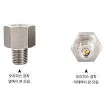 LEFOO 윌로펌프 압력 스위치 압력개폐기, 맥동압 감소용 오리피스(내경 0.5mm)