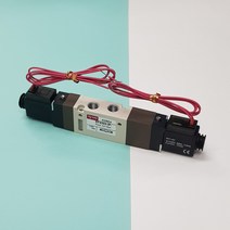 YPC SF2303-IP-SD1-A2 AC220V 6A 1/8 공압 중간정지 솔레노이드 밸브, A1(AC110V), 1개