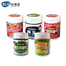 [토코] 바늘에 묻혀쓰는 흔들이 글루텐 5종 낚시떡밥, 순옥