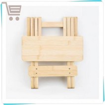 클린프로젝트 뱀부 우드 원목 캠핑의자 3종 미니의자 보조의자 간이의자 휴대용의자 낚시의자 야외의자, 원터치뱀부우드스퀘어의자1개