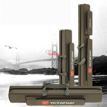 리앤킴 대용량 다기능 방수 낚시가방 GH54, 그린2단