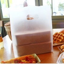 폭부분이 펼쳐지는 HD반투명 비닐쇼핑백 100장, 37호(29 x 15 x 37)