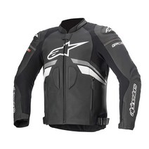 Alpinestars GP Plus R v3 에어플로우 가죽 재킷 (48) (블랙/그레이/화이트), 50