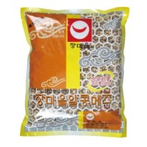 장마을 알콩메주 된장 찌개 콩 국 한정식 전통, 세트, 알콩메주 5kg + 장소금2kg
