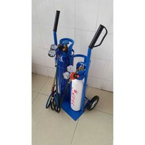 휴대용 산소통 대용량 산소절단 동관 호스 대용량, A.2L 단일 용접