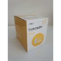 GC ruscello floss 루셀로 치실 (6개=1box 색상지정)+치과전용칫솔증정, 치실 6개=1box(색상 엘로우)