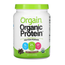 Orgain 올게인 Organic 프로틴 파우더 462g 크리미 초콜릿, 1개