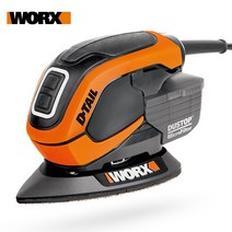 WORX 65W 세부 샌더 WX648 마우스 샌더 다기능 미니 팜 샌더 폴리 셔 기계 핸드 헬드 DIY 전동 공구 목재 샌더, 러시아 연방, EU 플러그