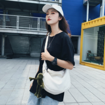 레드썬 남성 여성 반달 크로스백 가벼운 가방