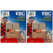 EBC DoubleH 소결 금속 브레이크 패드 FA347HH (2팩 충분한 2개의 로터)