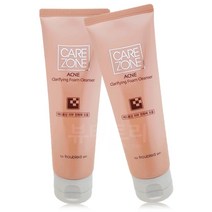 케어존 아크네 클래리파잉 폼 클렌저 130ml +130ml, 2개