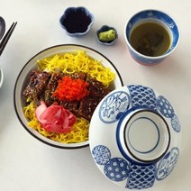 돈부리덮밥 텐동 일본 뚜껑있는 그릇 14종, 14.동풍 돈부리, 1개