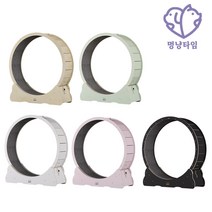 멍냥타임 파스텔 우드 캣휠 고양이 가성비 러닝머신 캣워커 저소음 무소음 무진동 내부지름 80cm 100cm, 우드캣휠핑크XL