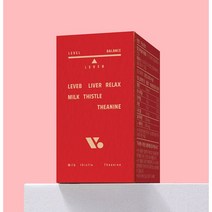 리베브 간 릴렉스 밀크씨슬 테아닌 피로회복 컨디션 스트레스 긴장 완화 영양제 수면 숙면, 2박스, 120정