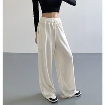 비비드글램 여성 골지 와이드팬츠 4color / 국내생산 빅사이즈