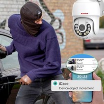 IP 와이파이 카메라 무선 2MP 야외 디지털 줌 PTZ 오디오 인간 감지 CCTV, 01 2MP No SD Card_03 AU 플러그