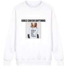 [애드홍]후드집업/후드티/맨투맨/걸스캔두애니띵/girls can do anything/남자/빅사이즈/티셔츠/3XL/연예인티셔츠/남자티셔츠/커플티/단체티/G9-74