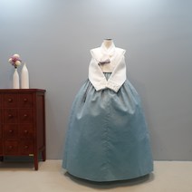 한복대여 더현한복 (수제한복) 블루연가1번 결혼식하객한복 혼주한복 신부한복