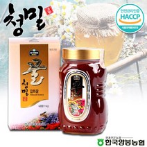 [양봉농협]등급있는 청밀 야생화꿀 1kg HACCP인증, A