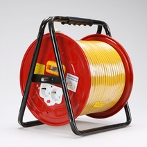 차단기내장형 전기릴선 캠핑릴선 연장선 2.5SQX3C 50호(48M) /KC인증 국산제품, 1개